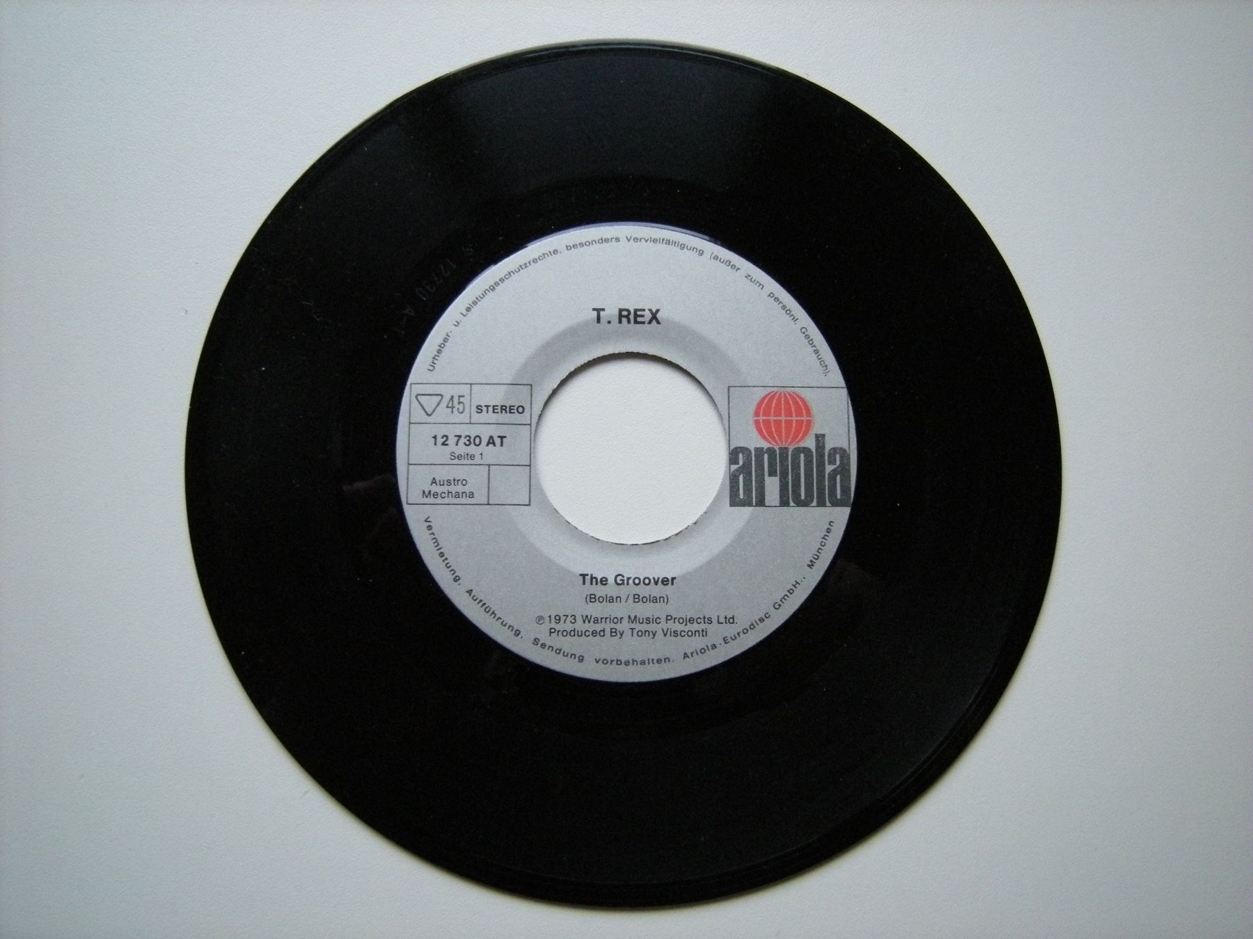 Schallplatten: MARC BOLAN +T.REX - 4 Singles – Gebraucht aus Basel von Ceebee62 4