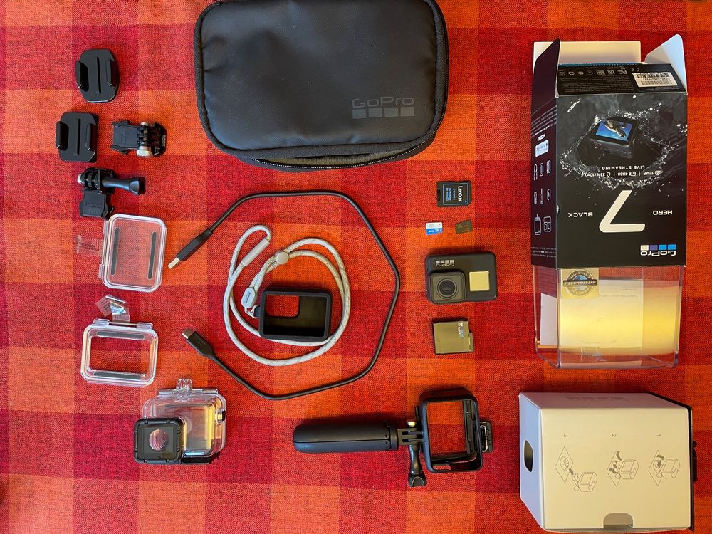 GoPro Hero 7 Black mit Speicherkarte (Gebraucht) in Lotzwil für CHF 175 ...