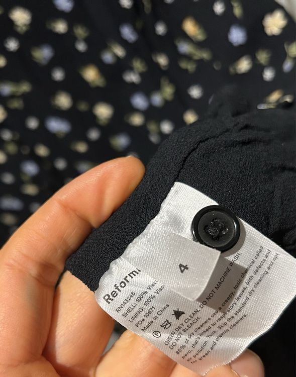 Reformation Viscose Dress Size 4 4