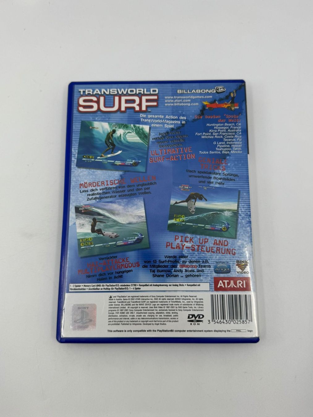 Giochi: Transworld Surf (PS2) – Usato da Herisau venduto da Seyashop1 2
