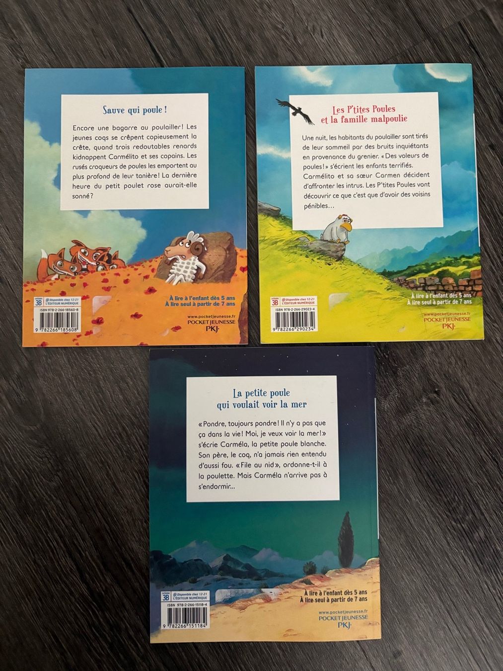 Fumetti: Les P'tites Poules - 3 livres – Nuovo (secondo la descrizione) da La Plaine venduto da Biliblue 1