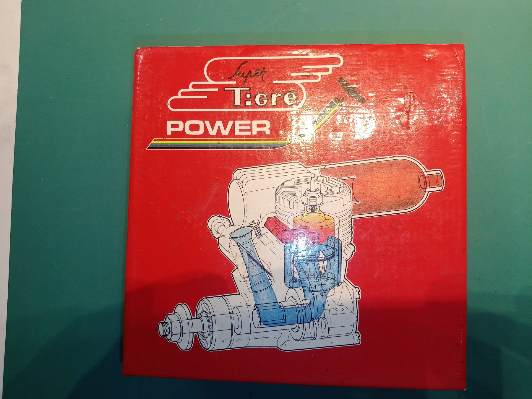 Motori: Super tigre s 90 k Ring motor nitro – Nuovo e nell'imballaggio originale da Lausanne venduto da Techobby 1
