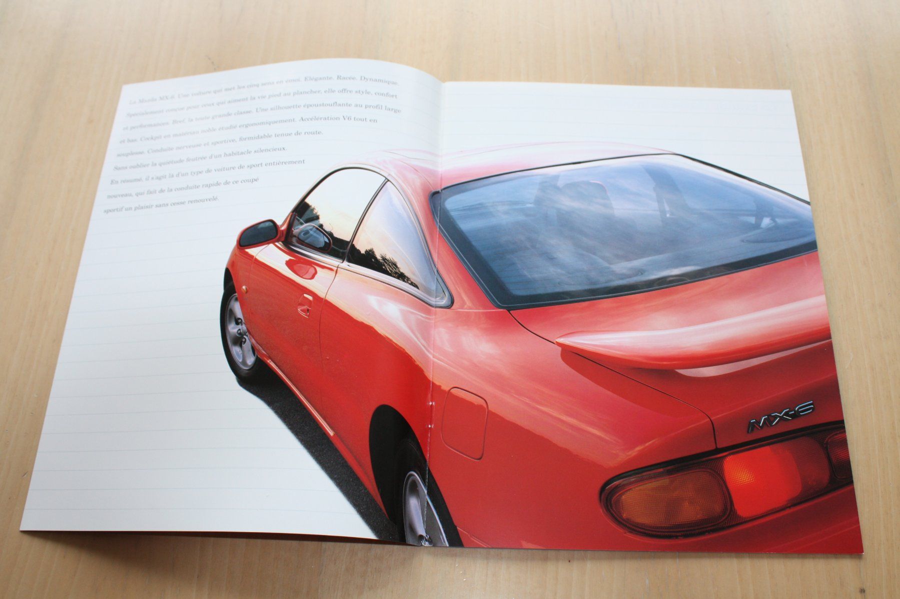 Mazda Dokumente: Mazda MX-6 Prospekt  FR – Gebraucht aus Wikon von erwin400 1