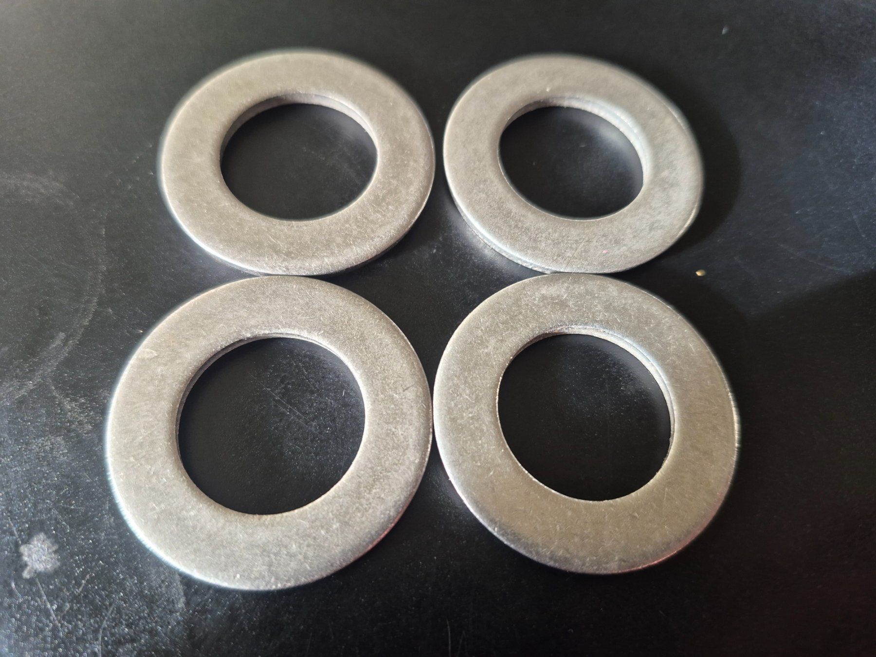 Ferramenta: 4x Edelstahl V2A Unterlegscheiben – Nuovo e nell'imballaggio originale da Bigenthal venduto da fugo