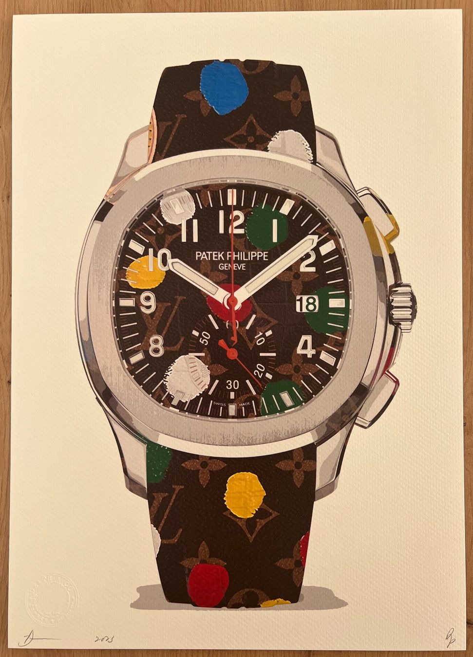 Grafiken & Lithographien: DEATH NYC : Vuitton Patek Philippe – Neu (gemäss Beschreibung) aus Basel von La.Bonne.affaire 1
