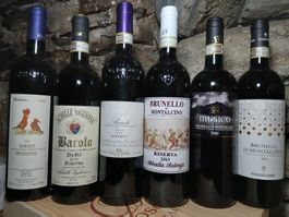 Barolo & Brunello di Montalcino 2015 & 2016 - 6 x 0.75L