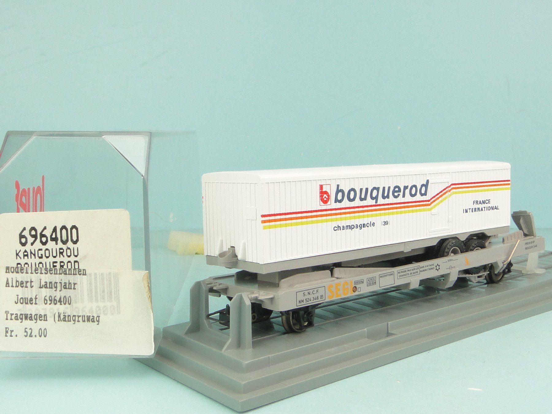 Jouef Modellini di ferrovie: Jouef 696400 SNCF SEGI Bouquerod – Usato da Bülach venduto da cann11