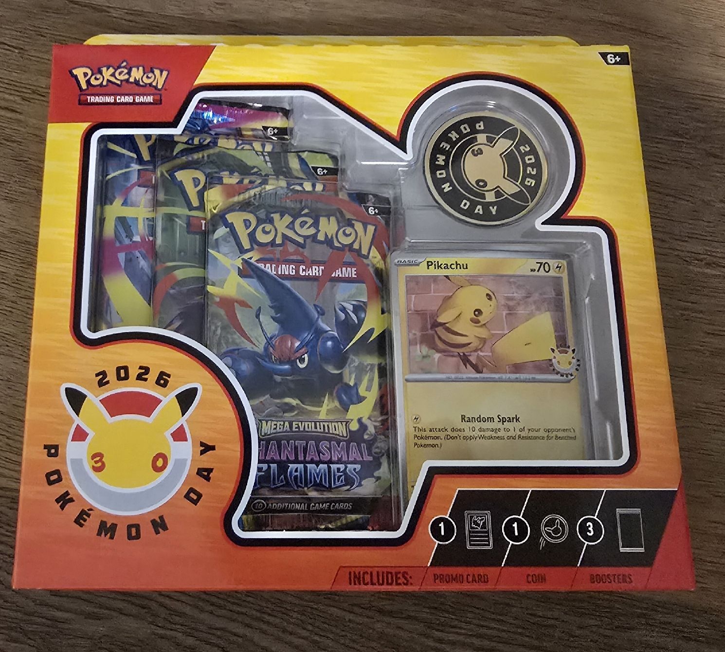 Pokémon Carte collezionabili: Pokemon Day 2026 Sammelbox - Pikachu Promo - Neu! – Nuovo e nell'imballaggio originale da Niederlenz venduto da mon_c7lk