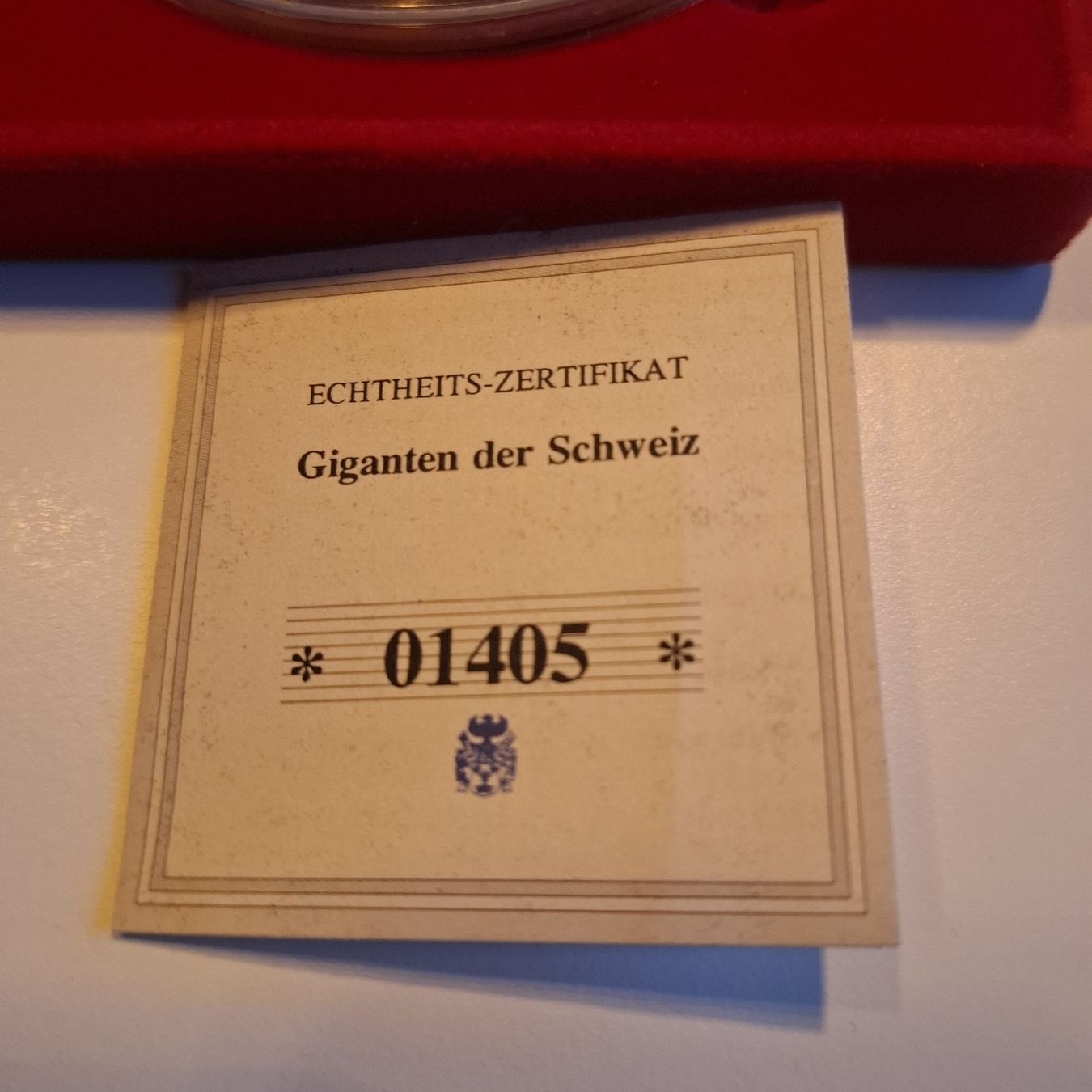 Medaglie: Giganten der Schweiz Medaillie – Nuovo (secondo la descrizione) da Nürensdorf venduto da DANG3REUX 1