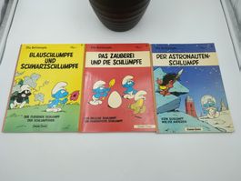 3 Schlümpfe Peyo Comics Carlsen Verlag 1981