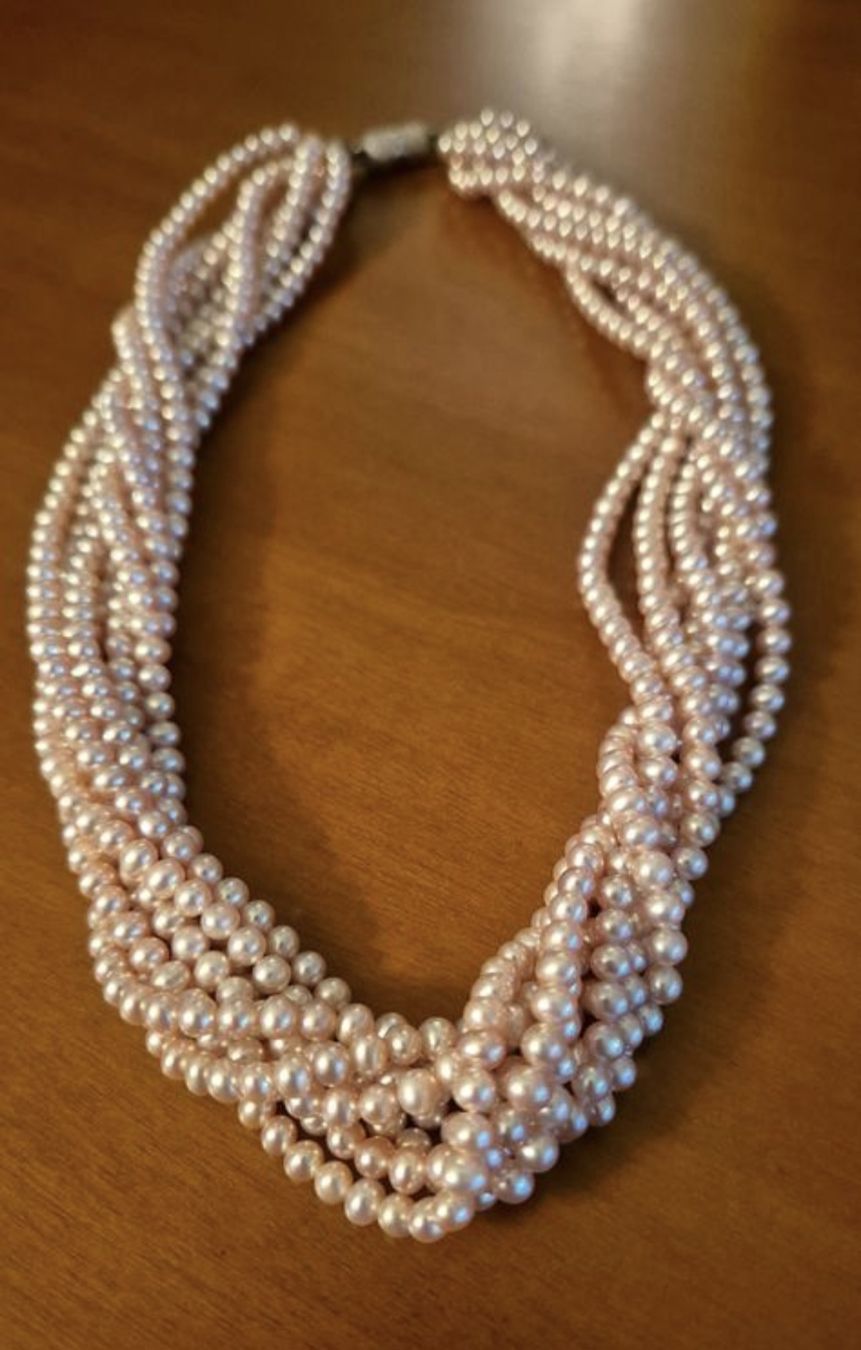 Ketten: Elegante Perlenkette  mit Magnetverschluss  – Neu (gemäss Beschreibung) aus Schaffhausen von peggi77755 3