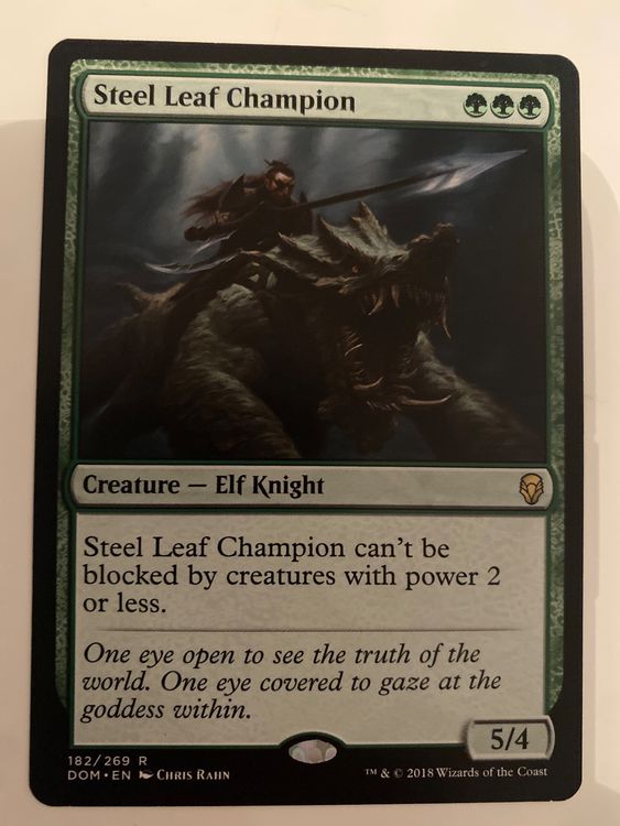 Steel Leaf Champion Kaufen auf Ricardo