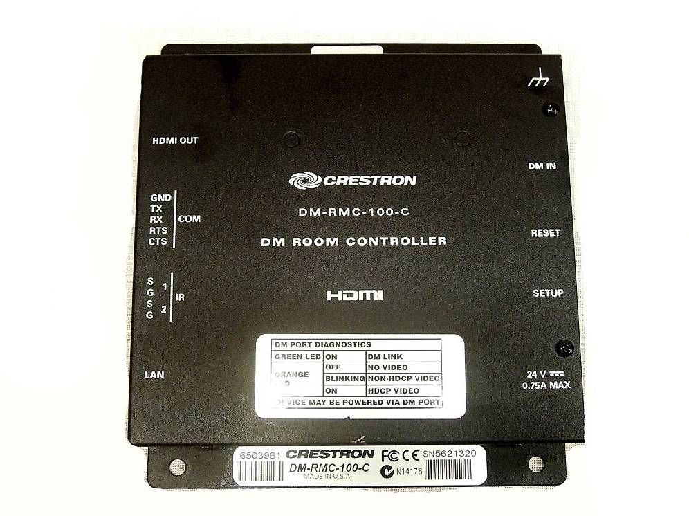 Sistema di controllo: CRESTRON DM-RMC-100-C [ID 1034] – Usato da St. Gallen venduto da RR_SonicDesign