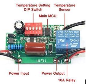 Interruttori: Temperatur-Schalter Thermostat Controller  W1711 – Nuovo (secondo la descrizione) da Goldiwil (Thun) venduto da heniman 2