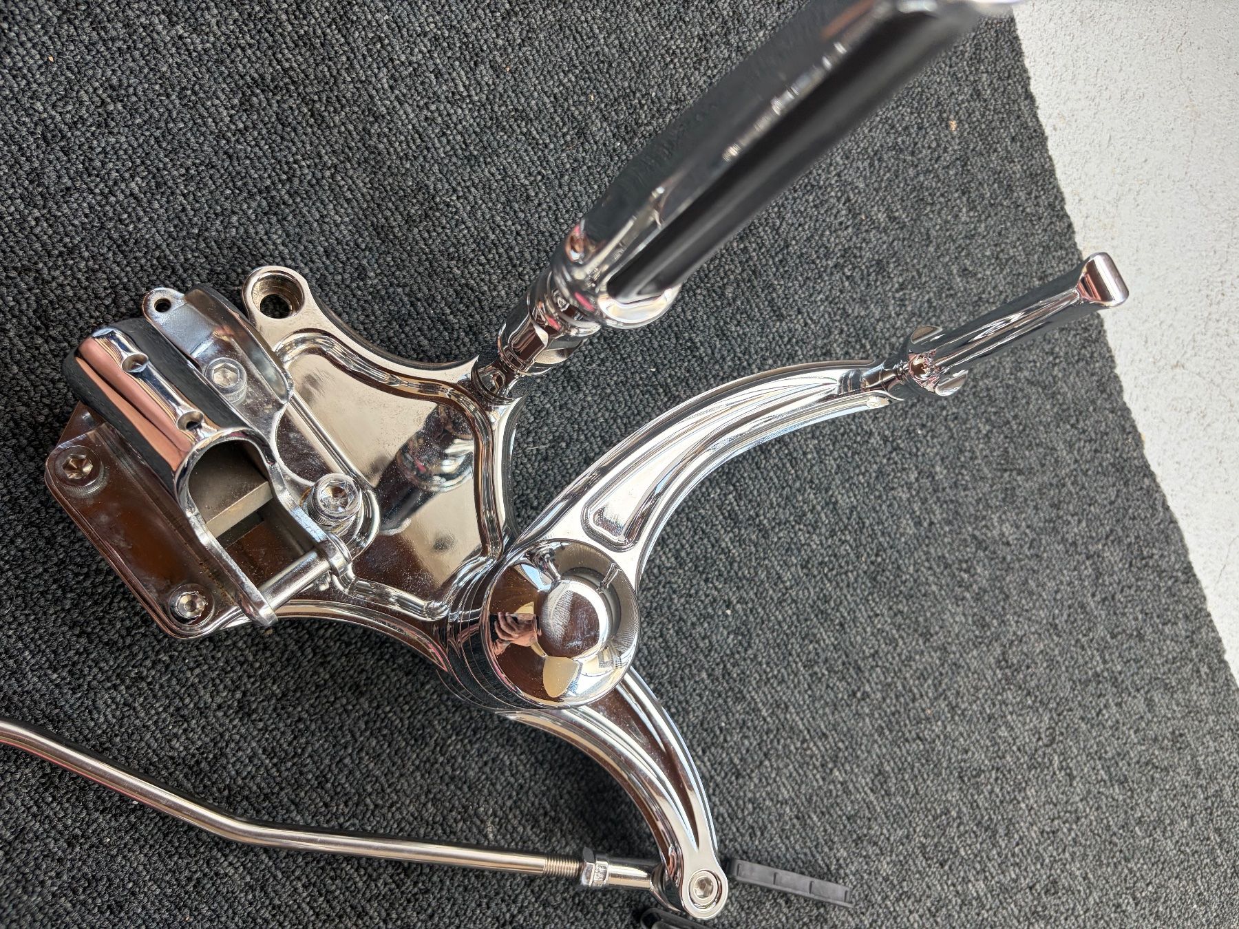 Harley-Davidson Tutti i ricambio per moto: Harley Fussrasten PM Performance Machine Chrom – Nuovo e nell'imballaggio originale da Rütihof venduto da elcheffe81 3