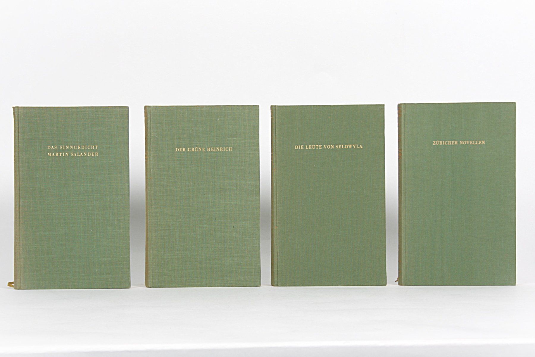 Libri: Vier Werke von Gottfried Keller – Usato da Zollikofen venduto da Restwert_Zollikofen