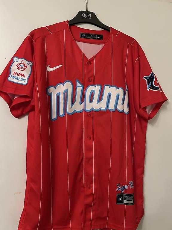 Leibchen & Hosen: Miami Marlins Baseball Jersey – Gebraucht aus Effretikon von PrimeTimeB