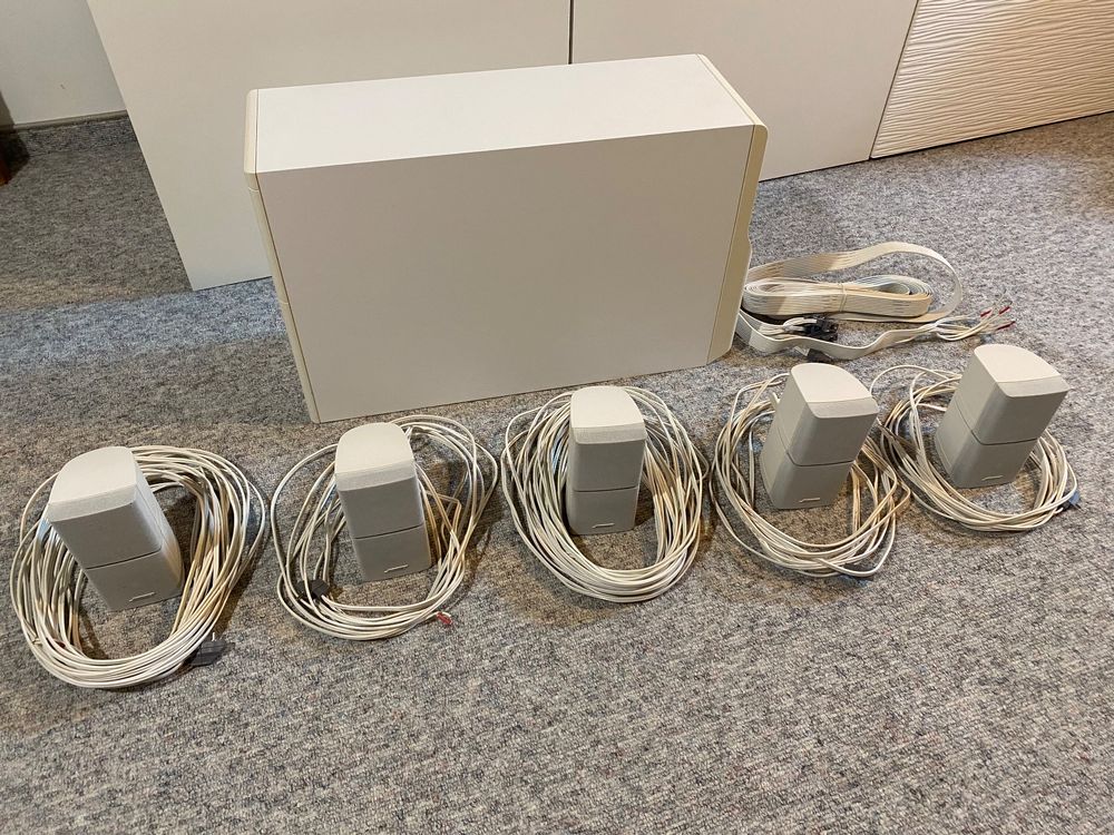 Bose Acoustimass 10 Serie II weiss Kaufen auf Ricardo