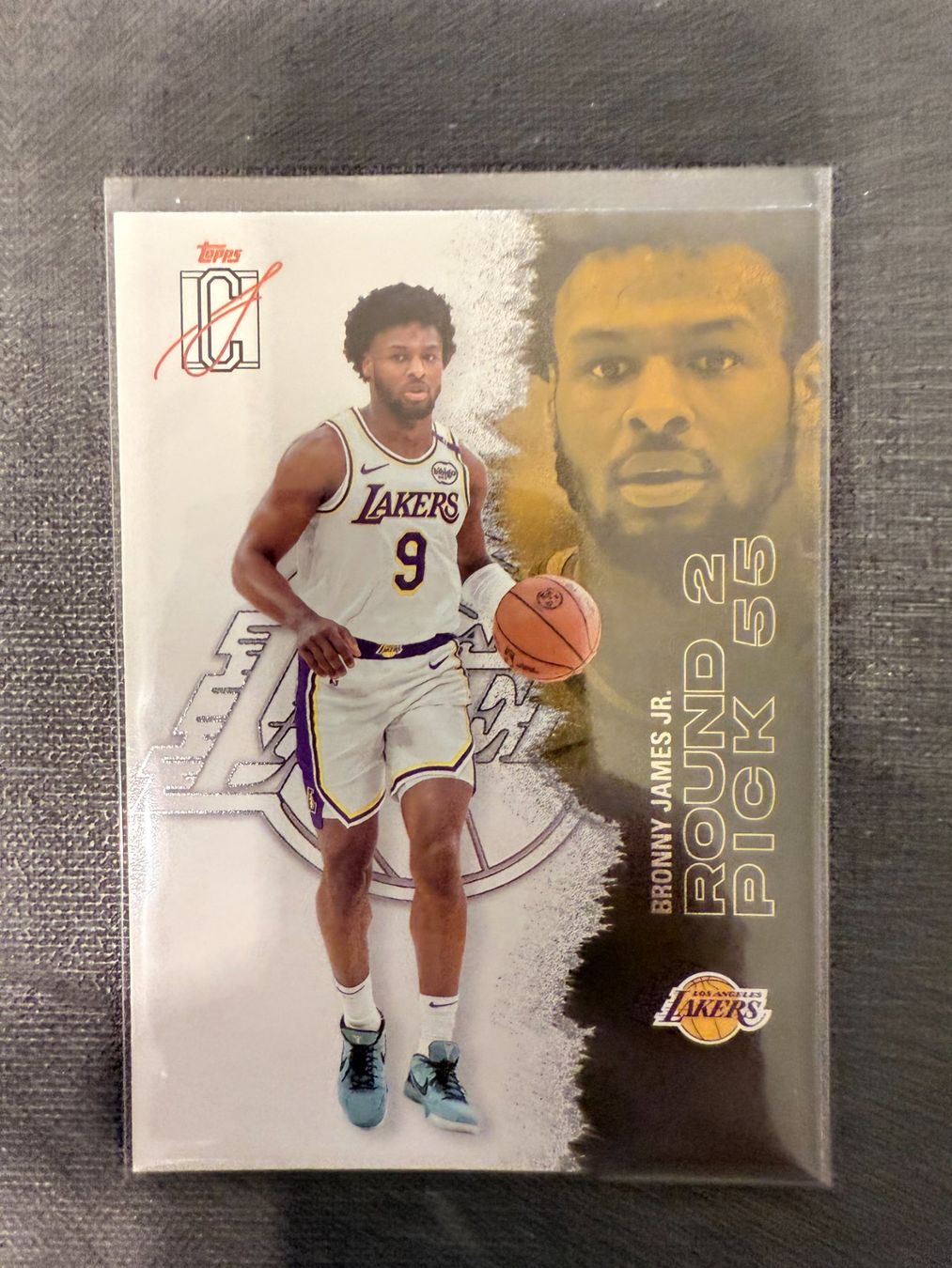 Topps Sammelbilder & Trading cards: Topps NBA Bronny James JR. – Gebraucht aus Burgdorf von Sports_Cards_3400