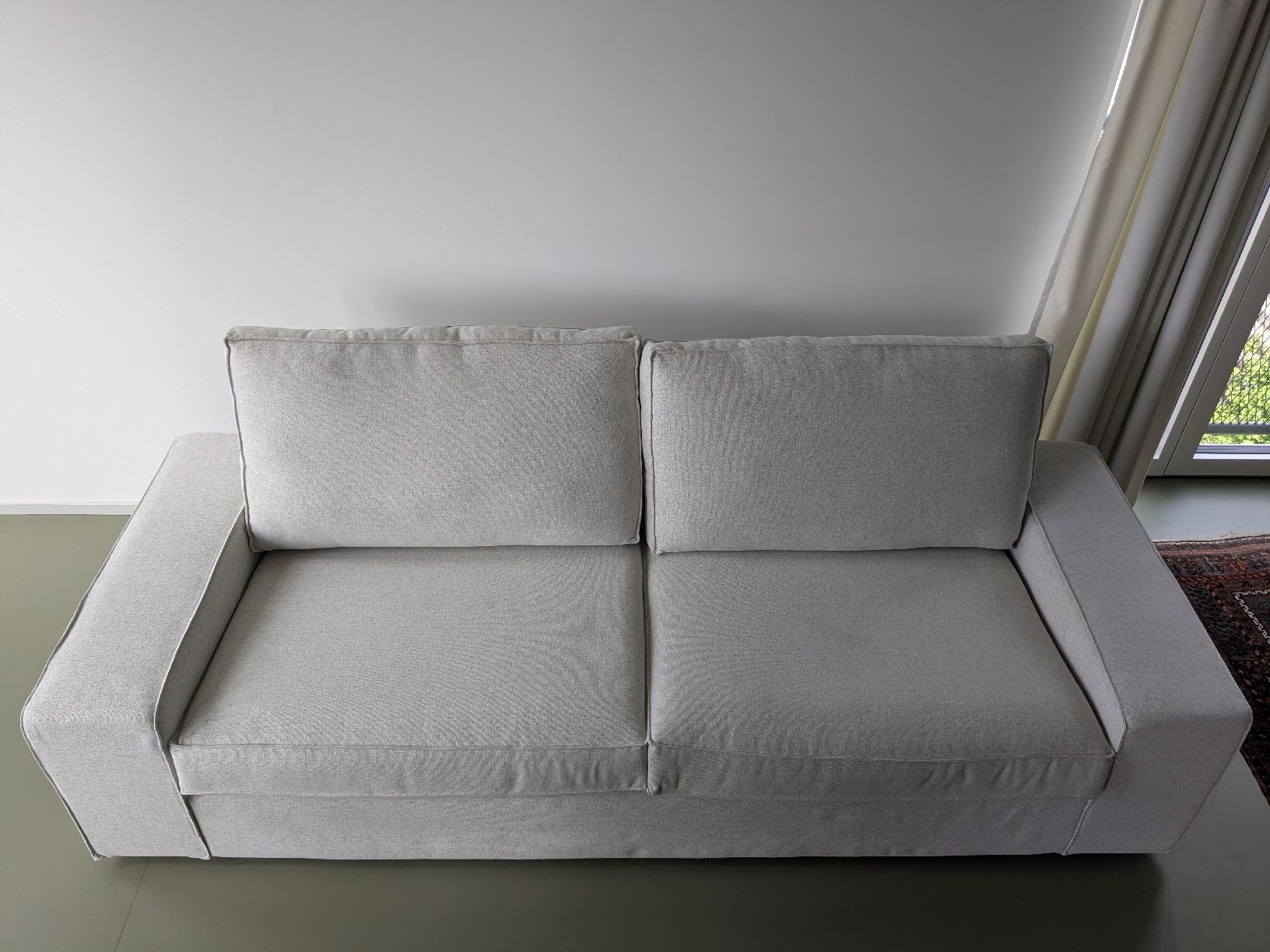 Ikea Divani: Ikea Kivik 3er Sofa beige – Usato da Zürich venduto da dna_forscher