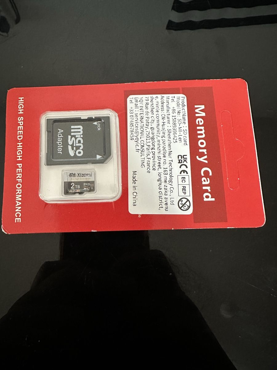 Schede di memoria: 2TB Micro SD Karte mit Adapter, neu,  – Nuovo e nell'imballaggio originale da Ettingen venduto da Vasantha25 2