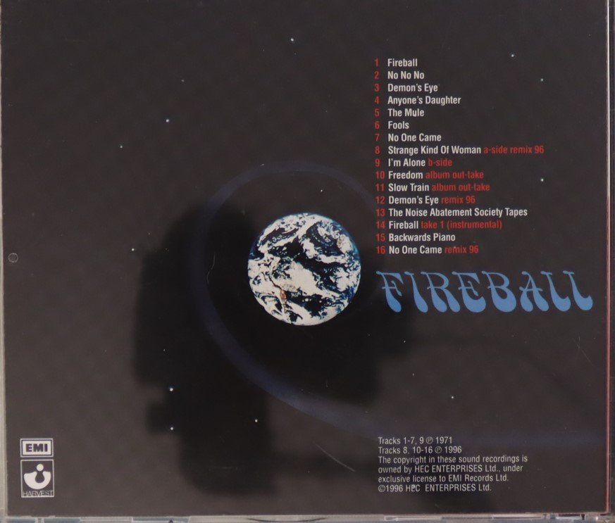 CDs: Deep Purple – Fireball – Gebraucht aus Luzern von CONTENTI 2