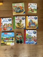 Kinderbücher 7 Stück, Fahrzeuge, Dinosaurier, Tiere, Baby