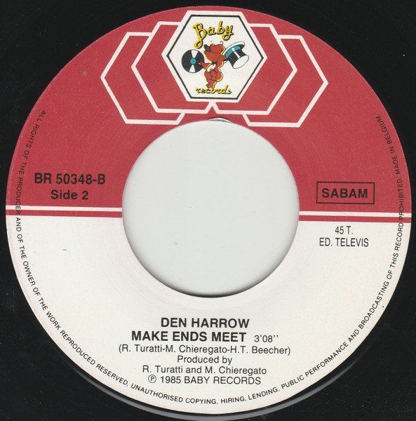 Dischi in vinile: Harrow Den: Bad Boy 7" – Usato da Steinhausen venduto da Vilivinili 1