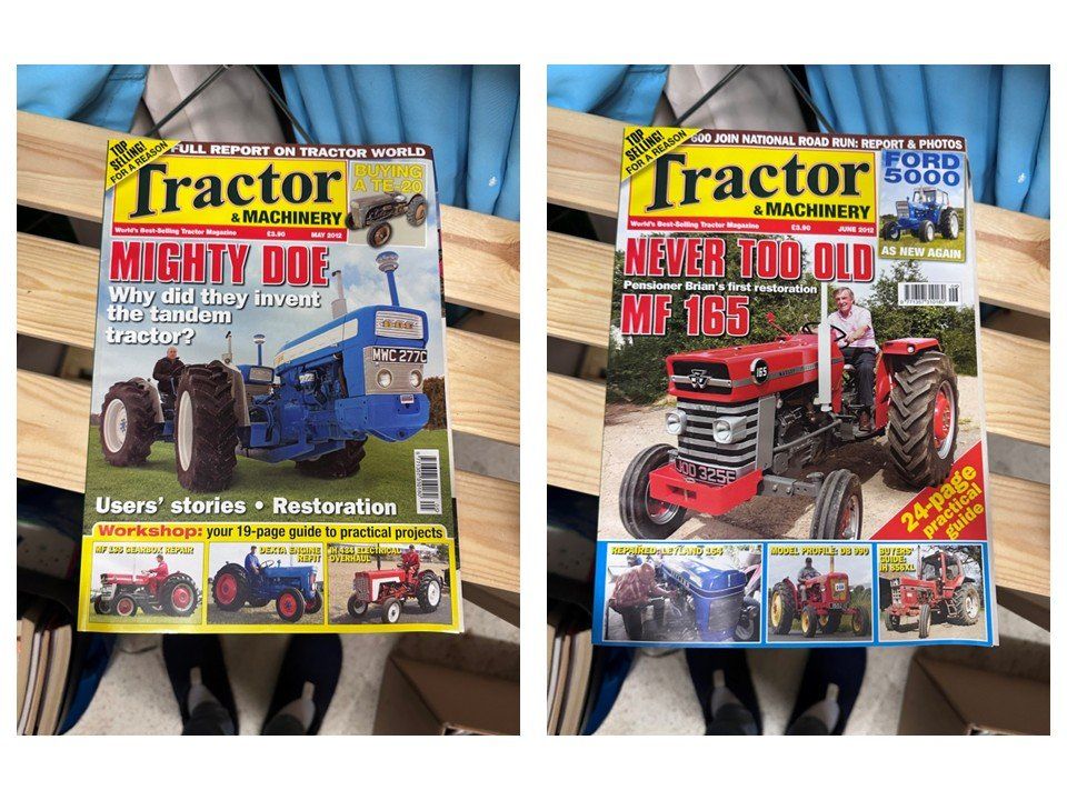 Riviste & Magazine: Tractor & Machinery - Collection complète magazines 2012 – Usato da Prangins venduto da red_shoelace 2