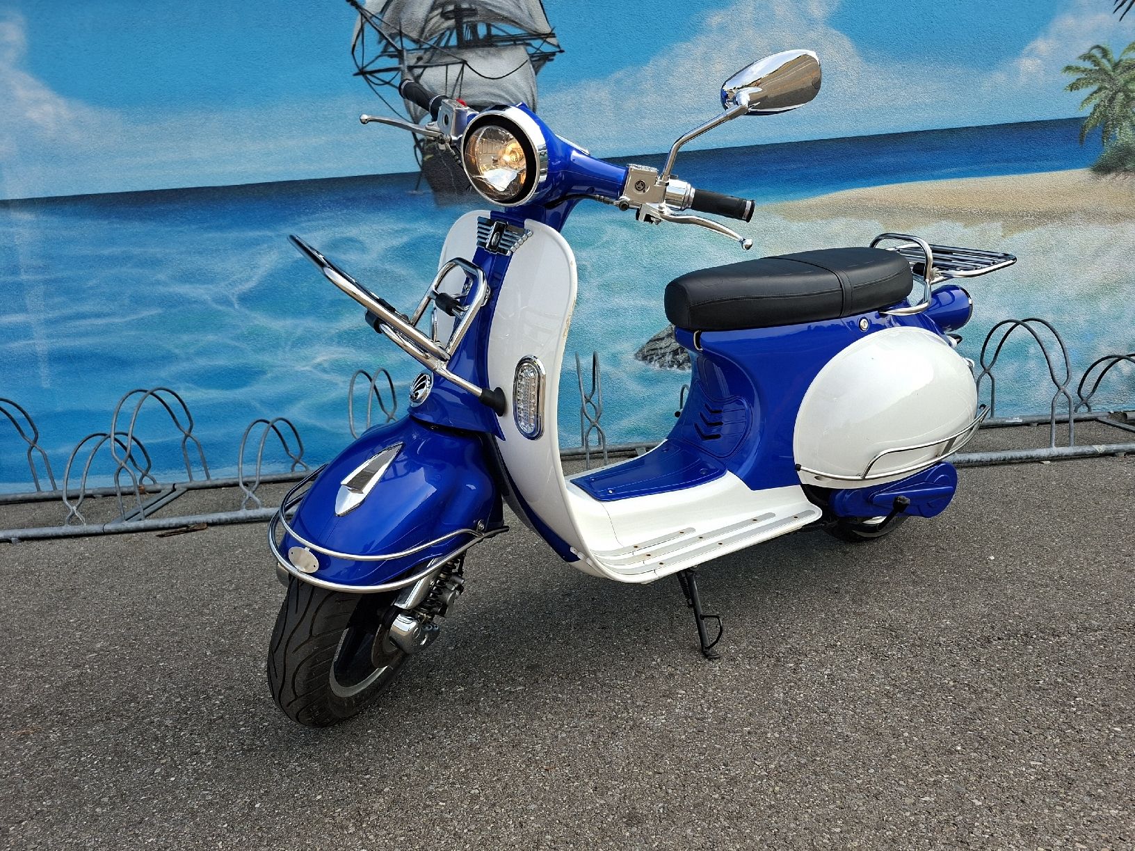 Scooter: Roller blauweiss Neu – Nuovo (secondo la descrizione) da Ostermundigen venduto da Ismett