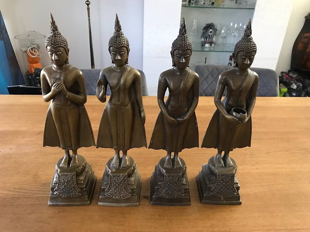 Sculptures & Statues: 4 Grosse Buddha Statuen – D'occasion à möhlin par Caja1