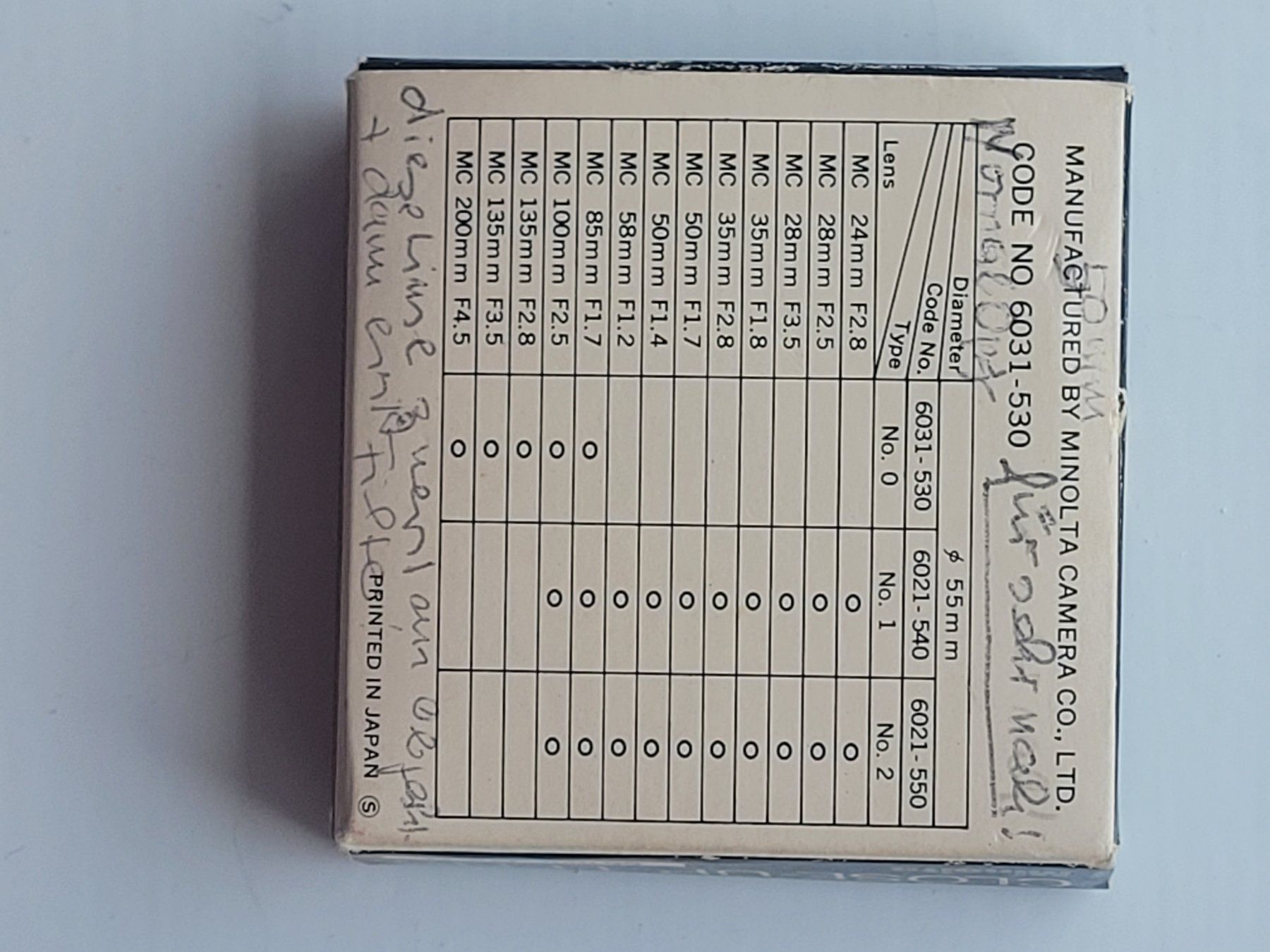 Minolta Objektive: Nahlinse Gewinde 55mm – Gebraucht aus Evilard von martinh6688 4