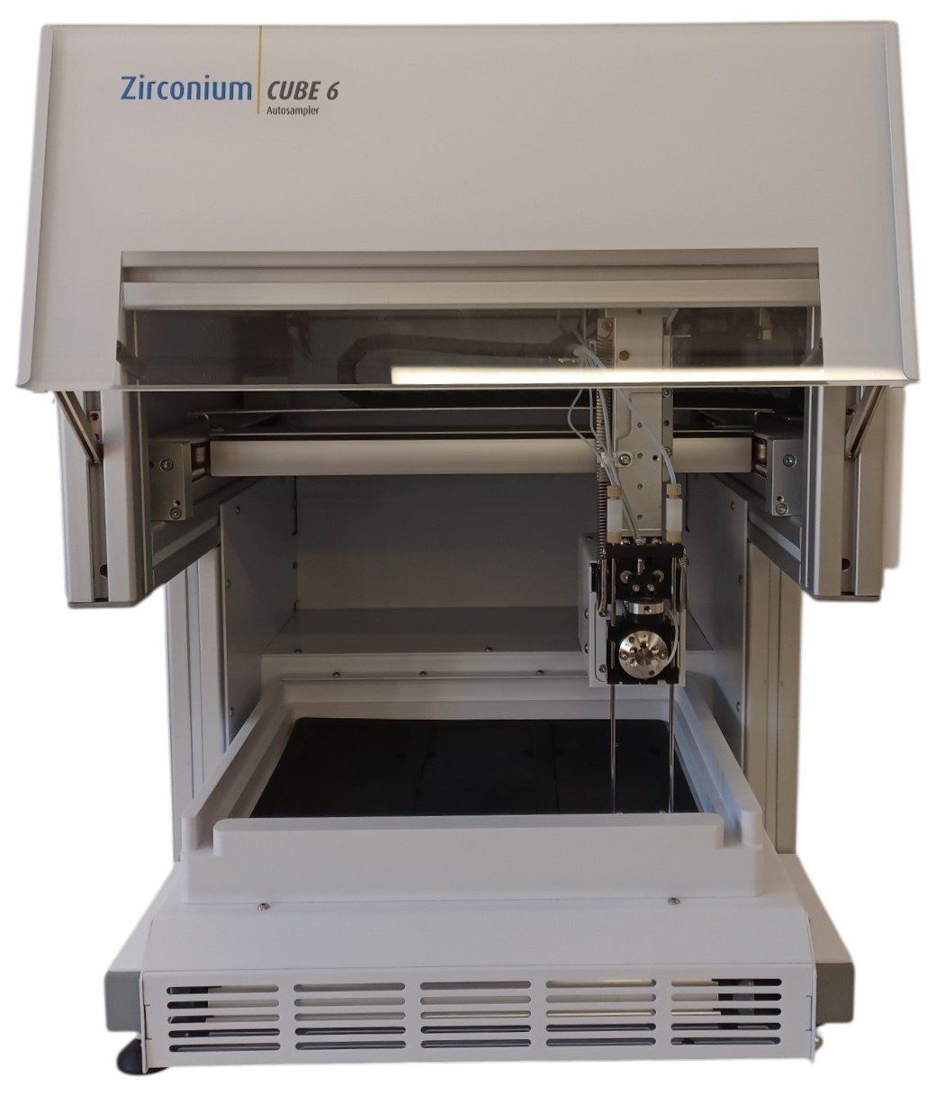 Accessori da laboratorio: Zirconium Cube 6 Autosampler Autosampler – Difettoso da Niederdorf venduto da LeptonAG_Labor 1