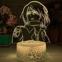 Anime 3D Led Lampe 16 Farben - Mikasa