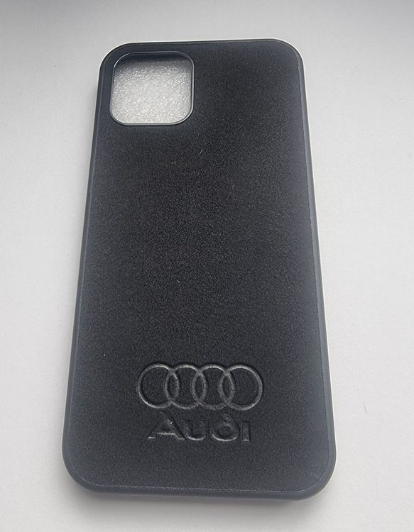 Coque Audi noire pour Apple iPhone 12 ou 12 Pro (Neuf avec emballage d
