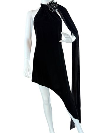 Saint Laurent Samtkleid, Gr. EU 36, neuwertig!