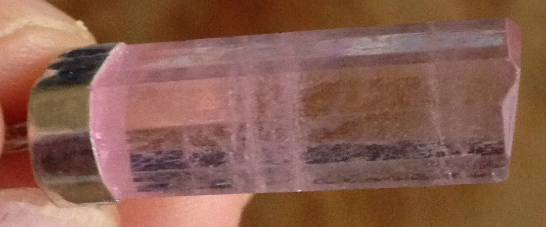 Minerali & Pietre curative: pendentif kunzite – Usato da Vevey venduto da zabounetta 6