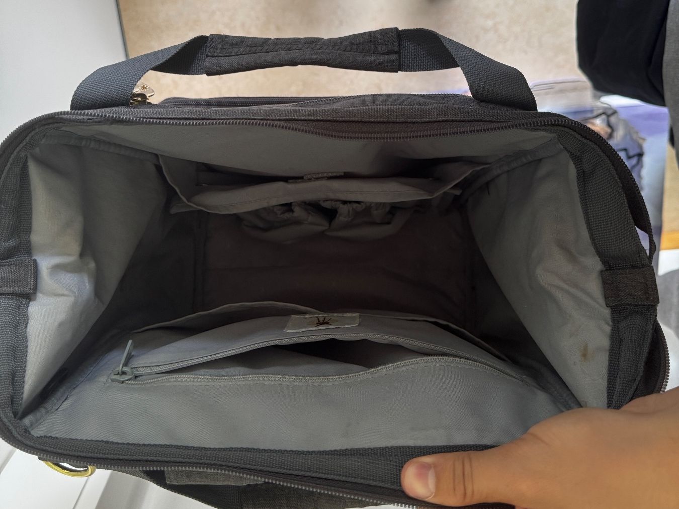 Zaini: Graue Wickeltasche / Rucksack – Usato da Zürich venduto da fresh0001 2