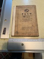 buch, heft; puch motorrad TYP 250 TF anleitung