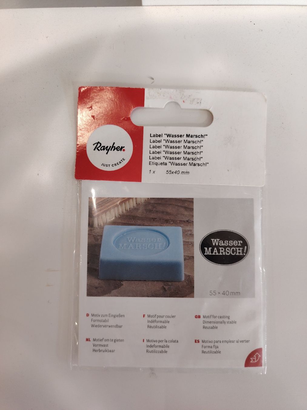 Rayher Stempel: tampon a savon// stampel seifen – Neu und originalverpackt aus St Gallen von pat_t76j