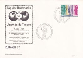 Tag der Briefmarke 1987 Zurzach 4.-6.12.1987