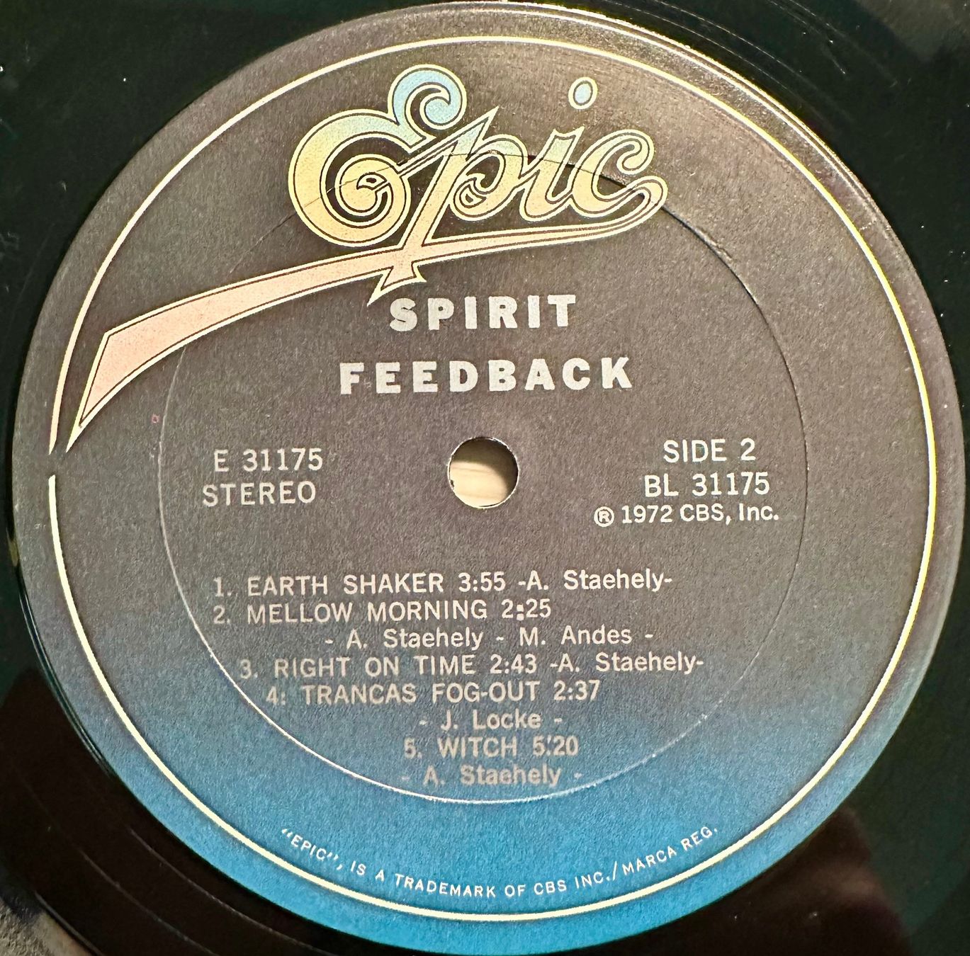 Dischi in vinile: Spirit - Feedback // LP: VG; Sleeve: VG – Usato da Zürich venduto da saltbee 4