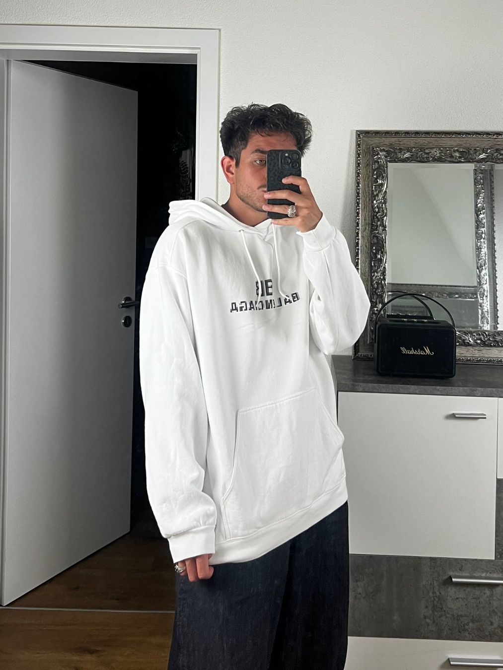 Balenciaga Pullover & Sweatshirts: Balenciaga Pixel Hoodie – Gebraucht aus Biel/Bienne von sami0788480082 1