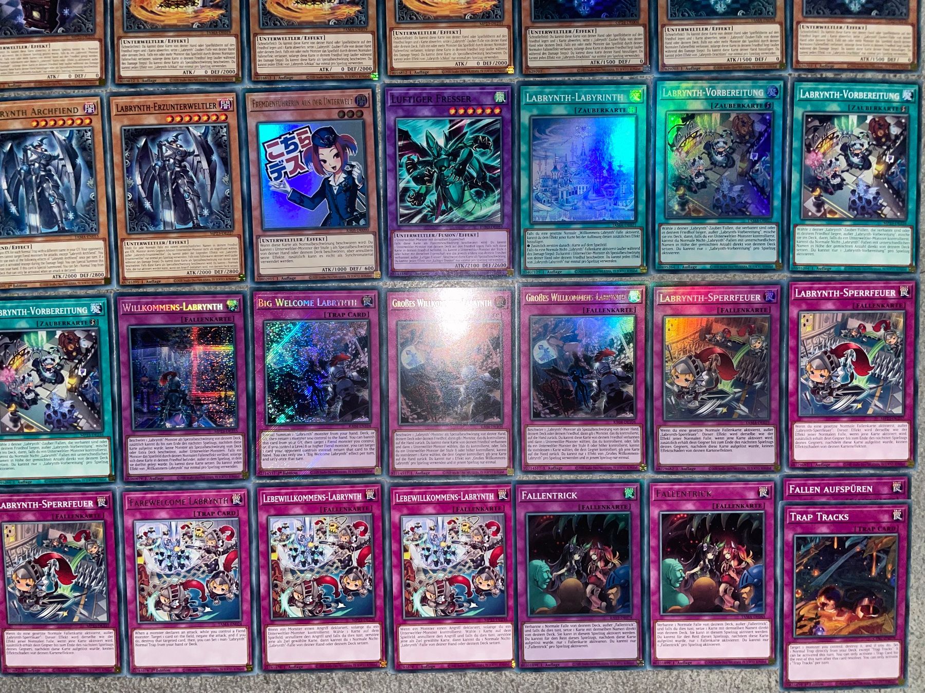 Yugioh Carte collezionabili: YuGiOh Seltenes Labrynth Deck! – Nuovo (secondo la descrizione) da Altstätten SG venduto da ChangeMaker 2
