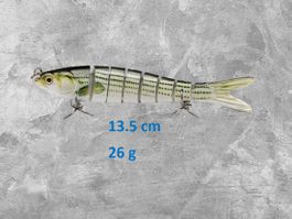Angelköder Wobbler 13.5 cm, 26 g