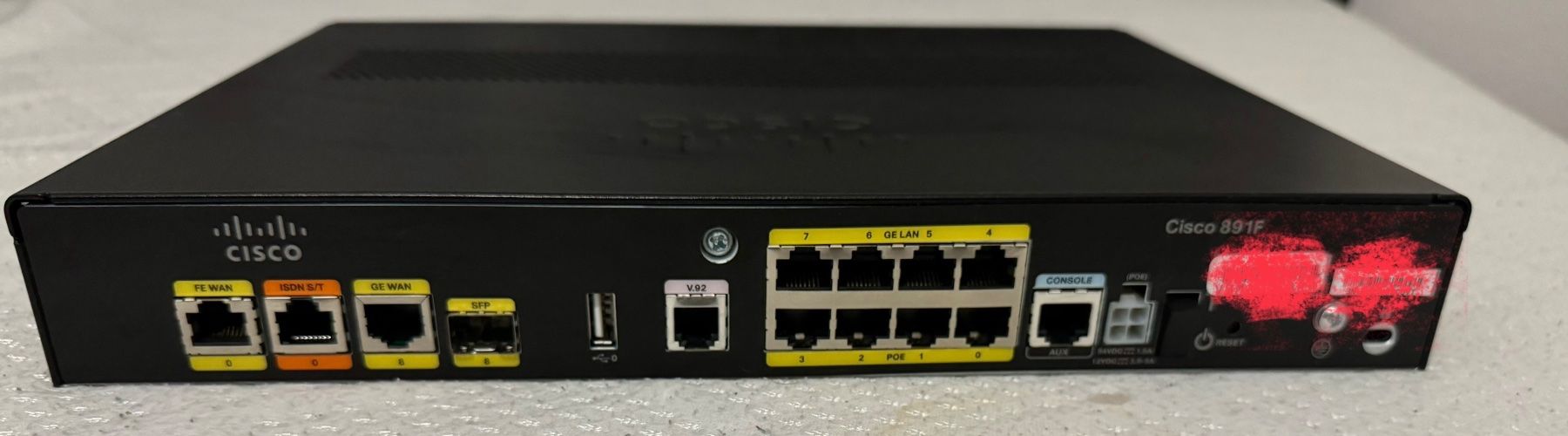 Cisco Modem & Router: Router Cisco 891F – Usato da Avenches venduto da ram_8p2p 2