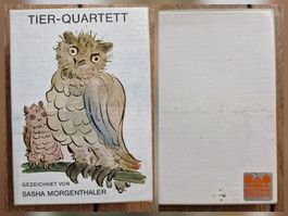 Rarität: Sasha Morgenthaler „Tier-Quartett“ ,vollständig 