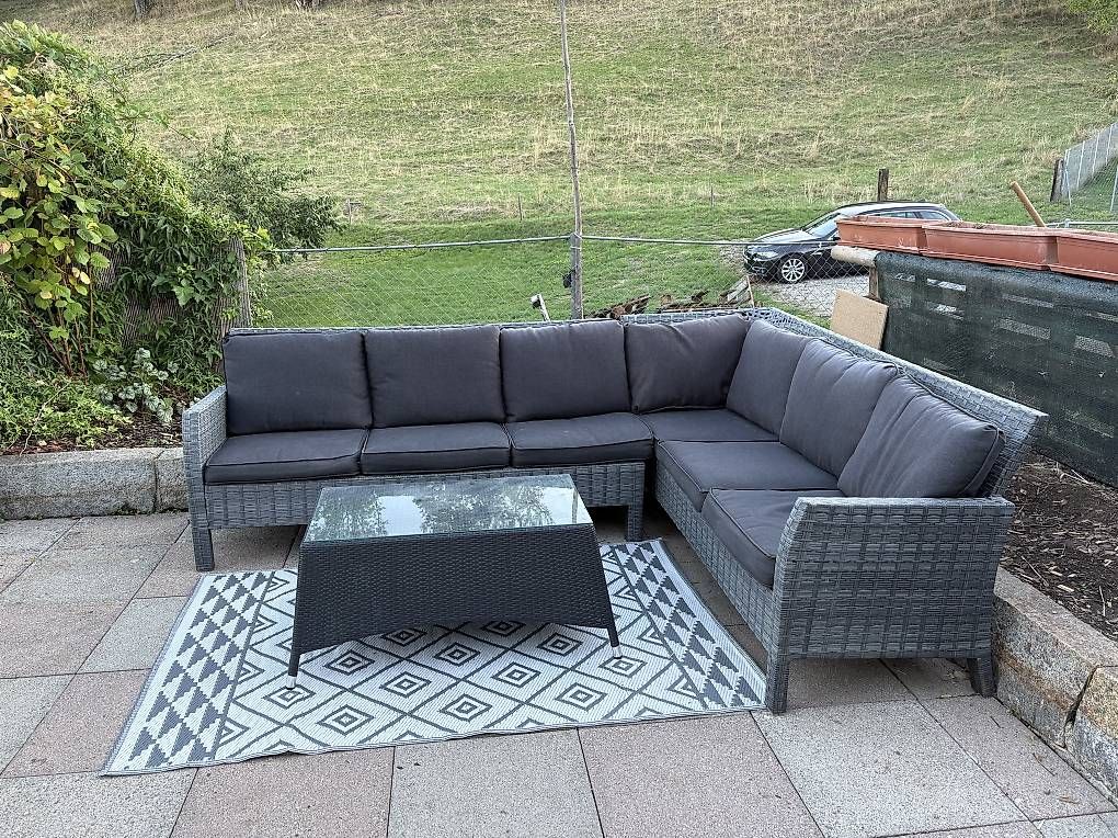Divani: Gartenlounge Terasse Rattan – Usato da Weiningen TG venduto da Angela2001 3