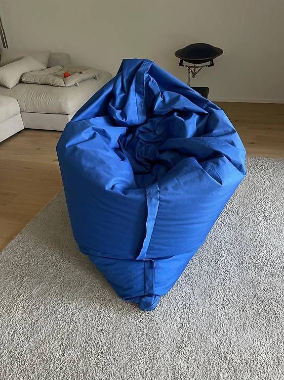 Beliani Fauteuils: Beliani Sitzsack aus Nylon FUZZY – D'occasion à Wil par pechrithurwil 2