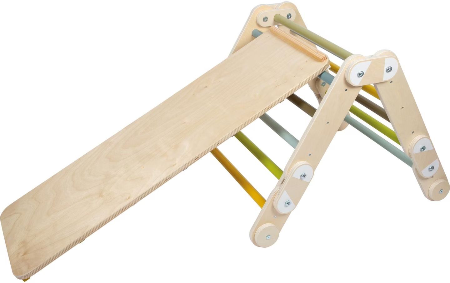 Kletterwände & Klettergriffe: Kids Triangle with Ramp, Climbing Frame Set – Gebraucht aus Baar von IsabelaSaavedra2020 3